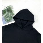 MM6- MAGIRA EMBROIDERED DIGITAL QUARTER SEAM HOOD PULLOVER